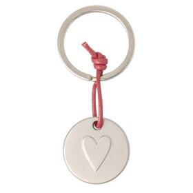 Räder Kovová klíčenka Heart, stříbrná barva, kov