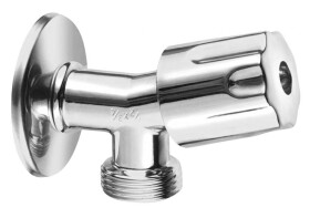 Bruckner - Pračkový ventil se zpětným ventilem, 1/2"x3/4", chrom 181.934.1