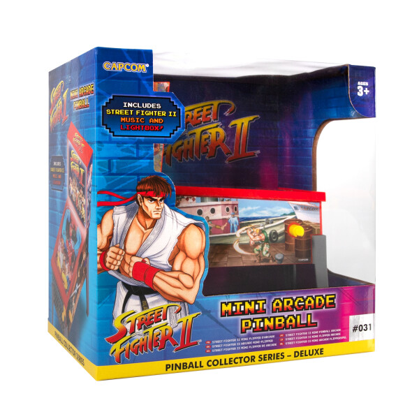 Mini Arcade Pinball - Street Fighter II - Albi