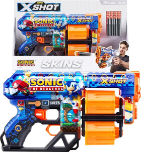 X-SHOT Skins Sonic s 12 náboji - Sparkys