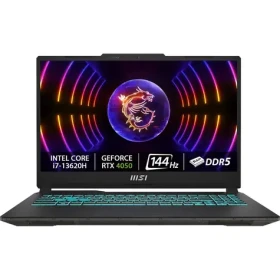 MSI Cyborg 15 A13VE-2217CZ černá / 15.6" FHD / i7-13620H 2.4GHz / 16GB RAM / 1TB SSD / RTX 4050 6GB / W11H (Cyborg 15 A13VE-2217CZ)