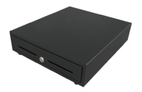 POS-423 Peněžní zásuvka k PC nebo registrační pokladně, 6P24V, černá