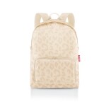 Skládací batoh Reisenthel Mini Maxi Rucksack Leo vanilla