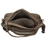 Stylový dámský koženkový kabelko-batoh Coveri Gael, tmavě béžový