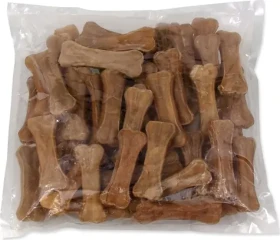 Rasco Žvýkací kost z buvolí kůže 10 cm / Pochoutka pro psy / Žvýkací / Miniaturní, malý, střední (4904-69215)