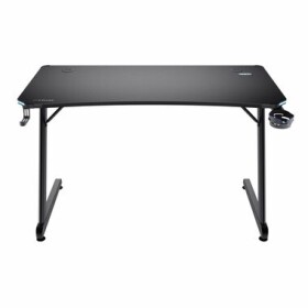 Trust GXT709 Luminus RGB černá / Herní stůl / 120 x 60 x 74 cm / nosnost až 150 kg (25184)
