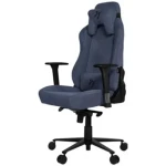 AROZZI VERNAZZA Soft Fabric modrá / herní židle / 134 - 143 cm / nosnost 145 kg / polyester (VERNAZZA-SFB-BL)