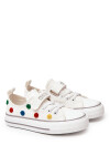 Children's Sneakers With Velcro BIG STAR JJ374053 White 35