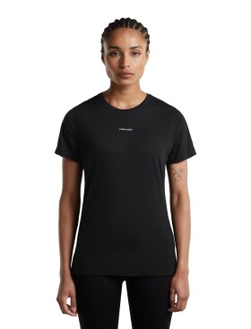 Dámské merino triko krátký rukáv ICEBREAKER Wmns Merino 125 Cool-Lite Speed SS Tee, Black velikost: S