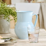 Ib Laursen Smaltovaný džbán Sky Blue, modrá barva