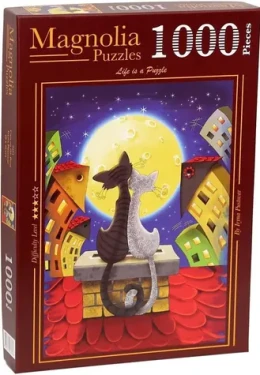 MAGNOLIA Puzzle Kočky na střeše