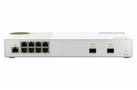 QNAP QSW-M2108-2S / Desktop Switch / 8x 2.5GbE + 2x SFP+ / Qos / VLAN (QSW-M2108-2S)