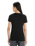 ICEBREAKER Wmns Tech Lite II SS Scoop Tee Plume, Black velikost: XS