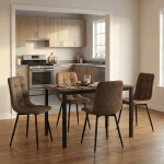 Jídelní stůl 110x70x75cm, mdf, old wood, GDT-202 OLW2