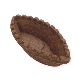 Dortisimo Košíček na tartaletky lodička linecká kakaová 6,7 cm (24 ks)