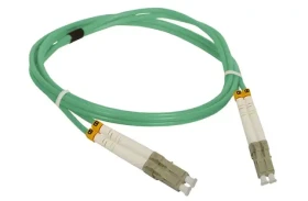 Alantec FOC-LCLC-5MMD-5-3 tyrkysový / Optický kabel / LC/LC / Multi-mode / OM3 / 5 m (FOC-LCLC-5MMD-5-3)