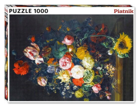 Puzzle Ruysch: Květinové zátiší 1000 dílků