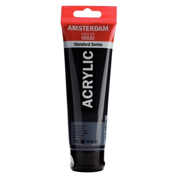Royal Talens Amsterdam 120 ml, 702 Lamp Black