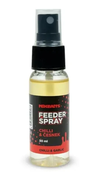 Mikbaits Dip Feeder spray Chilli Česnek 30ml (MF0085)