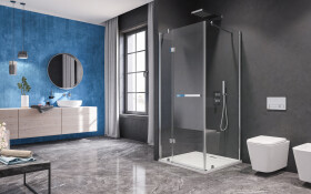 Aquatek EXTRA A3 90 CHROM Sprchový kout čtvercový 90x90x195cm A1512611