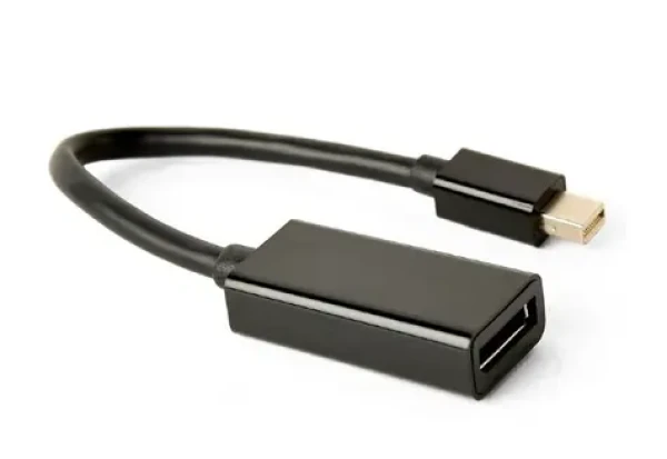 Gembird redukce mini DisplayPort samice - DisplayPort samec / Redukce / DisplayPort 1.2 / 4K 30Hz (A-mDPM-DPF4K-01)