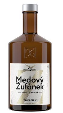Žufánek Medový 35% 0,5 l (holá lahev)