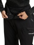 Dámské merino spodky ICEBREAKER Wmns Merino 260 Tech Vertex High Rise Leggings Chillwav, Black/Obsidian/J velikost: L