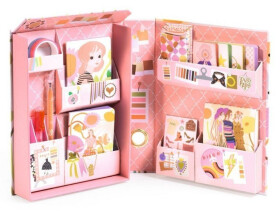 DJECO Psací sada Tinou růžová