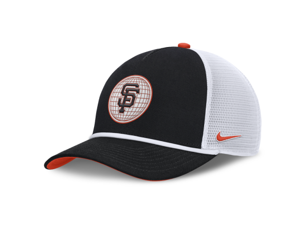 Nike Pánská kšiltovka San Francisco Giants MLB Primetime Dri-Fit Rise Structured 5 Panel Trucker Cap Velikost: S/M