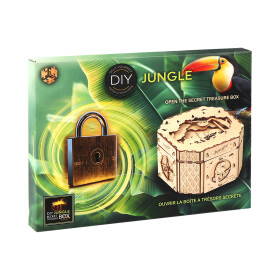 DIY hlavolamový box - Džungle - Albi