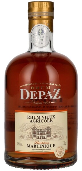 Depaz Vieux Agricole Plantation Rhum 45% 0,7 l (holá láhev)