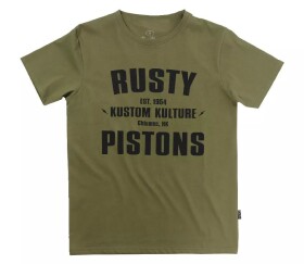Rusty Pistons Rptsm94 Irwindale khaki triko khaki