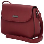 Módní dámská crossbody kabelka Delami Little Mia, vínová