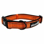 Alcott Reflexní obojek pro psy oranžová - velikost S (AC-01250)