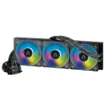 ARCTIC Liquid Freezer II 420 A-RGB / 3x 140 mm / Fluid Dynamic Bearing / 0.3 Sone / 200 - 1900 RPM / Intel + AMD (ACFRE00109A)