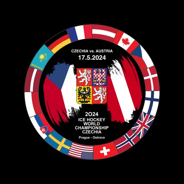 Puk Ice Hockey World Championship Czechia MS 2024 Dueling 17.5.2024 Czechia vs. Austria