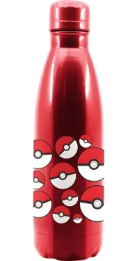 STOR Láhev na pití Pokémon Pokeball 780 ml / Nerezová / Šroubovací uzávěr (ST7482EPM)