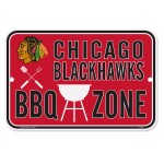 Mustang Cedule Chicago Blackhawks NHL 10" x 15" BBQ Zone