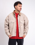 Carhartt WIP Prescott Shirt Jacket String/Leather garment dyed S