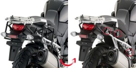 Plr3105 trubkový nosič Suzuki DL 1000 V-Strom (14-19) Easy Fit pro boč. kufry - Demontovatelný