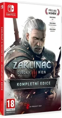 Switch Zaklínač 3: Divoký hon - Kompletní Edice / RPG / České titulky / od 18 let / Hra pro Nintendo Switch (398647)