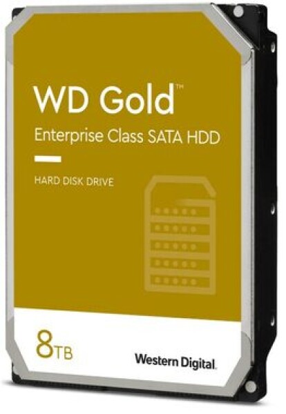 WD Gold Enterprise 8TB (WD8005FRYZ) / HDD / 3.5" SATA III / 7200 rpm / 256MB cache / 5y / pro servery (WD8005FRYZ)