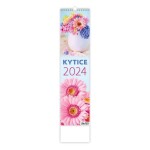 Nástěnný kalendář vázankový/kravata 2024 Helma - Kytice