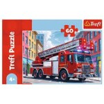 Puzzle Hasičský vůz 60 dílků