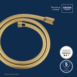 GROHE - Hadice Silverflex sprchová hadice 125 cm, Cool Sunrise 28362GL0