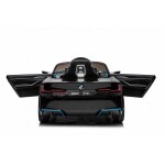 Mamido Elektrické autíčko BMW i4 černé 12V7Ah EVA kola ECO Kůže