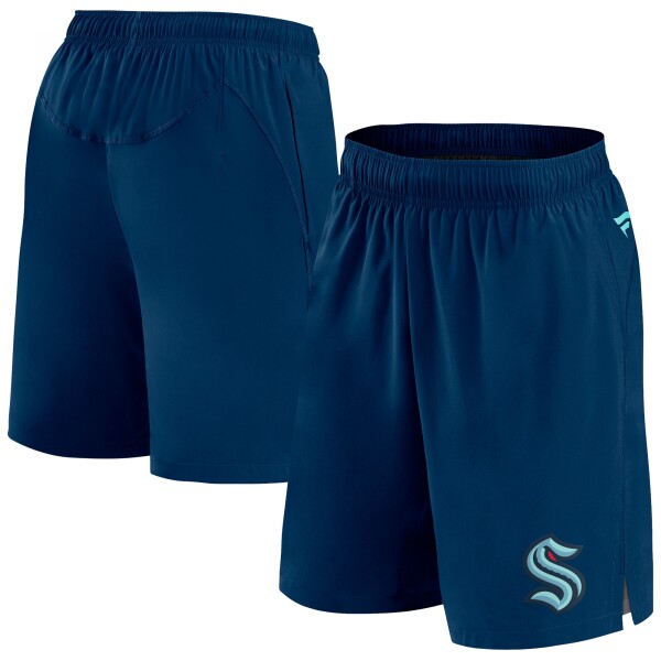 Fanatics Pánské kraťasy Seattle Kraken NHL 2023 24 Authentic Pro Locker Room Shorts Velikost: M