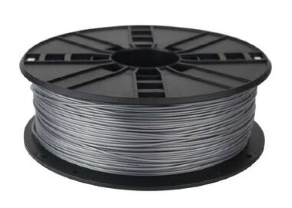 Gembird 3DP-PLA1.75-01-S Filament PLA stříbrná / struna pro 3D tiskárnu / PLA / 1.75mm / 1kg (3DP-PLA1.75-01-S)