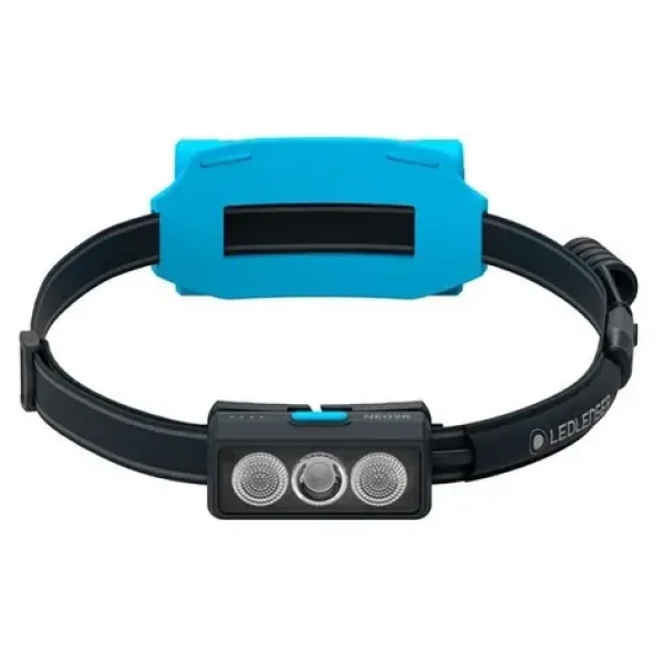 LEDLENSER NEO 9R čelovka černo-modrá / 1200/600/200/20 lm / IP54 / Li-Ion (502715)