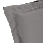 Polstrovaná podložka, látka, šedá, AZP-S1028 GREY